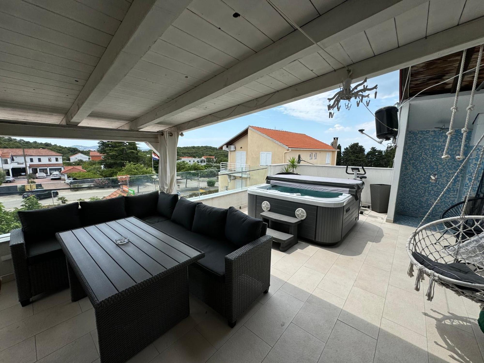 Penhaus Apartman Angelus Drage Pakoštane Extérieur photo